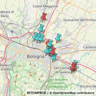 Mappa Via Edoardo Ferravilla, 40127 Bologna BO, Italia (3.03929)