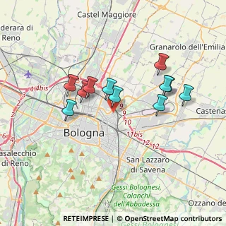 Mappa Via Edoardo Ferravilla, 40127 Bologna BO, Italia (3.19091)