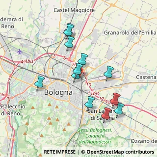 Mappa Via Edoardo Ferravilla, 40127 Bologna BO, Italia (3.59417)