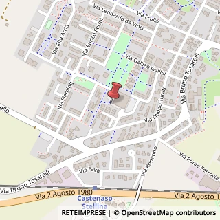Mappa Piazza Marie Curie,  1, 40055 Castenaso, Bologna (Emilia Romagna)