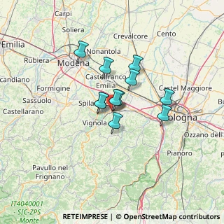 Mappa Via Papa Giovanni XXIII, 40053 Valsamoggia BO, Italia (8.94636)