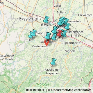 Mappa Via Cà del Chierico, 41049 Sassuolo MO, Italia (11.99526)