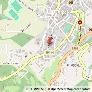 Mappa Via Enrico Berlinguer, 14, 43042 Berceto PR, Italia, 43042 Berceto, Parma (Emilia Romagna)
