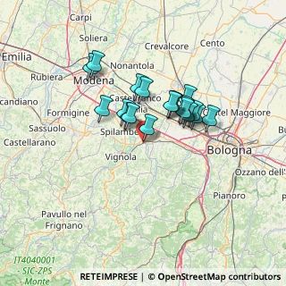 Mappa Via John Fitzgerald Kennedy, 40053 Valsamoggia BO, Italia (10.348)