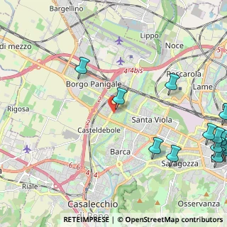 Mappa Via Aretusi, 40132 Bologna BO, Italia (3.35846)