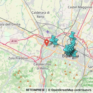 Mappa Via Aretusi, 40132 Bologna BO, Italia (4.05933)
