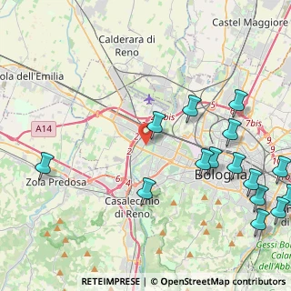Mappa Via Aretusi, 40132 Bologna BO, Italia (5.814)