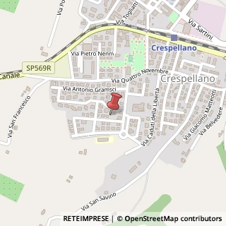 Mappa Via. A. de Gasperi, 6, 40056 Valsamoggia, Bologna (Emilia-Romagna)
