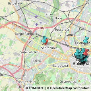 Mappa Via Elio Bernardi, 40133 Bologna BO, Italia (3.4985)