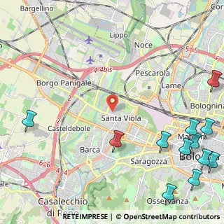 Mappa Via Elio Bernardi, 40133 Bologna BO, Italia (3.54)