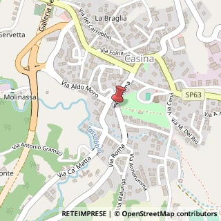 Mappa Via Roma, 6, 42034 Casina, Reggio nell'Emilia (Emilia Romagna)
