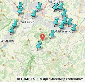 Mappa Via Nuova del Gazzolo, 41042 Fiorano modenese MO, Italia (4.99944)