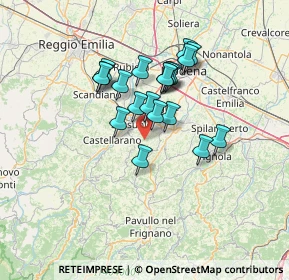 Mappa Via Nuova del Gazzolo, 41042 Fiorano modenese MO, Italia (10.8905)