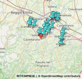 Mappa Via Nuova del Gazzolo, 41042 Fiorano modenese MO, Italia (11.80368)