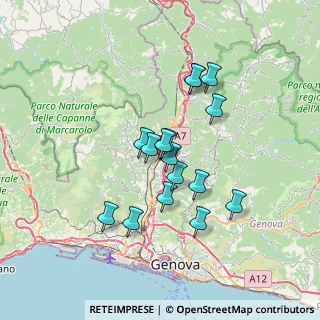 Mappa Via Paolo Gennaro, 16164 Genova GE, Italia (5.68688)
