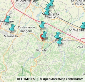 Mappa Via Giovanni Falcone, 41057 Spilamberto MO, Italia (9.84167)