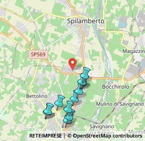 Mappa Via Giovanni Falcone, 41057 Spilamberto MO, Italia (2.14727)