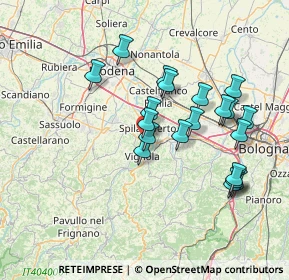 Mappa Via Giovanni Falcone, 41057 Spilamberto MO, Italia (13.905)