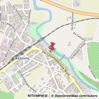 Mappa Via Circonvallazione Nord, 28, 40053 Valsamoggia, Bologna (Emilia-Romagna)