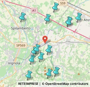 Mappa Via Caduti di Sabbiuno, 40053 Valsamoggia BO, Italia (4.73)