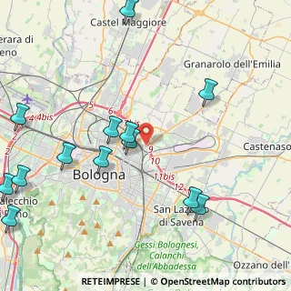 Mappa , 40127 Bologna BO, Italia (5.43077)