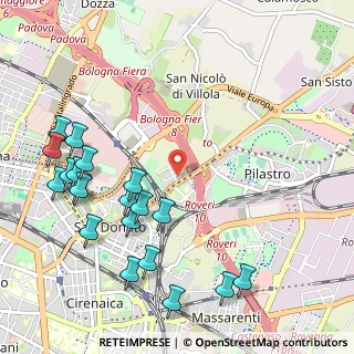 Mappa , 40127 Bologna BO, Italia (1.299)