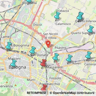 Mappa , 40127 Bologna BO, Italia (3.14769)