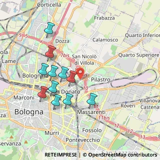 Mappa , 40127 Bologna BO, Italia (1.85273)