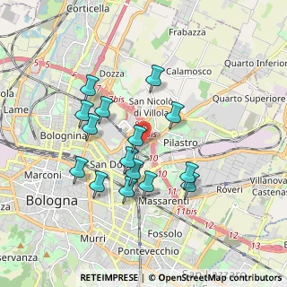 Mappa , 40127 Bologna BO, Italia (1.67667)