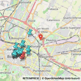 Mappa , 40127 Bologna BO, Italia (2.84579)