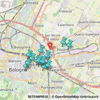 Mappa , 40127 Bologna BO, Italia (1.77071)