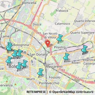 Mappa , 40127 Bologna BO, Italia (3.0725)