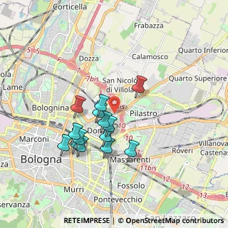 Mappa , 40127 Bologna BO, Italia (1.56786)