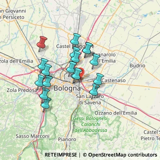 Mappa , 40127 Bologna BO, Italia (5.97333)