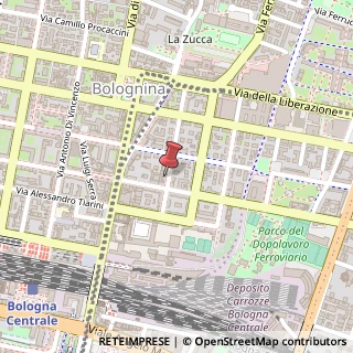 Mappa Via Marc'Antonio Raimondi, 10/3/f, 40128 Bologna, Bologna (Emilia Romagna)