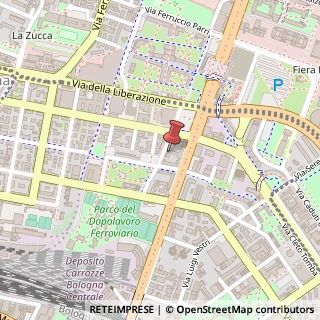 Mappa Via Ottaviano Mascherino, 9, 40128 Bologna, Bologna (Emilia Romagna)