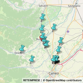 Mappa Via San Giovanni Bosco, 12022 Busca CN, Italia (8.026)