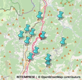 Mappa Pedemonte, 16010 Serra Riccò GE, Italia (3.61083)