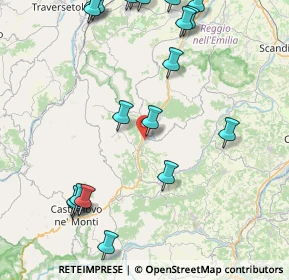 Mappa Via della Tintoria, 42034 Casina RE, Italia (11.051)