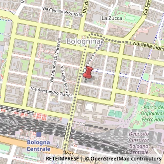 Mappa Via Silvio Pellico, 23, 40128 Bologna, Bologna (Emilia Romagna)