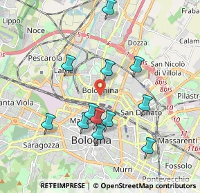 Mappa Via Giacomo Matteotti, 40128 Bologna BO, Italia (1.83)