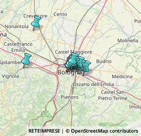 Mappa Via Giacomo Matteotti, 40128 Bologna BO, Italia (5.83417)