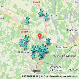 Mappa Via Vittime del Terrorismo, 41057 Spilamberto MO, Italia (1.8695)