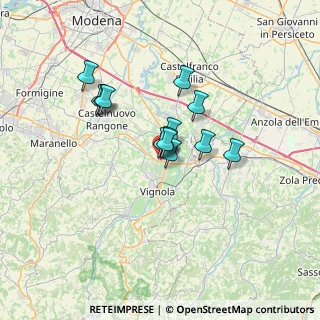 Mappa Via Vittime del Terrorismo, 41057 Spilamberto MO, Italia (4.88385)