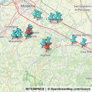 Mappa Via Vittime del Terrorismo, 41057 Spilamberto MO, Italia (8.855)