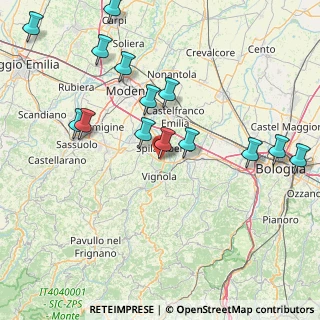 Mappa Via Vittime del Terrorismo, 41057 Spilamberto MO, Italia (18.24643)