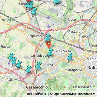 Mappa Giardino dei Noci, 40132 Bologna BO, Italia (3.29706)