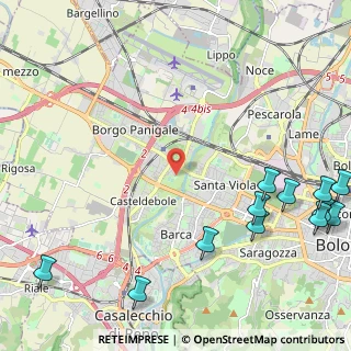 Mappa Giardino dei Noci, 40132 Bologna BO, Italia (3.28417)