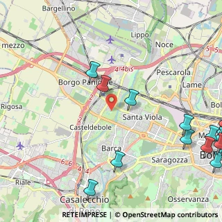 Mappa Giardino dei Noci, 40132 Bologna BO, Italia (3.57722)