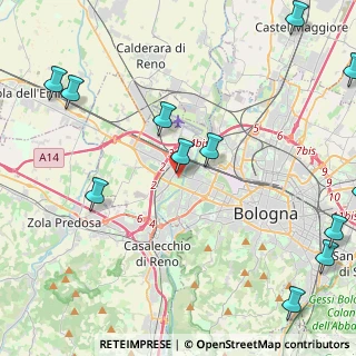 Mappa Giardino dei Noci, 40132 Bologna BO, Italia (6.2425)